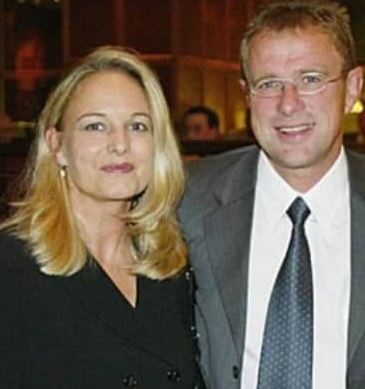Gabriele Lamm-Rangnick and her ex-husband Ralf Rangnick